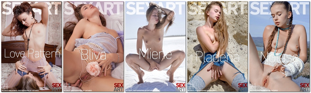 [SexArt] Milena, Milena D - Photoset Pack 2012-2017